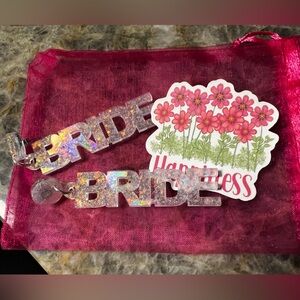 Glitter Bride Earrings